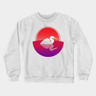 duck at dusk Crewneck Sweatshirt